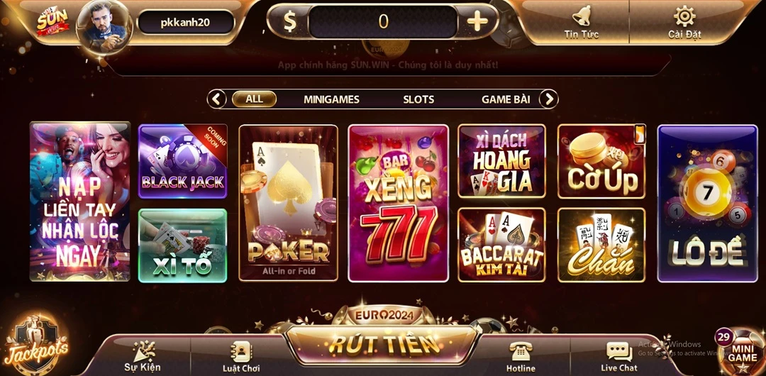Sunwin nằm top đầu cổng game bài chắn có đồ họa và hiệu ứng hấp dẫn