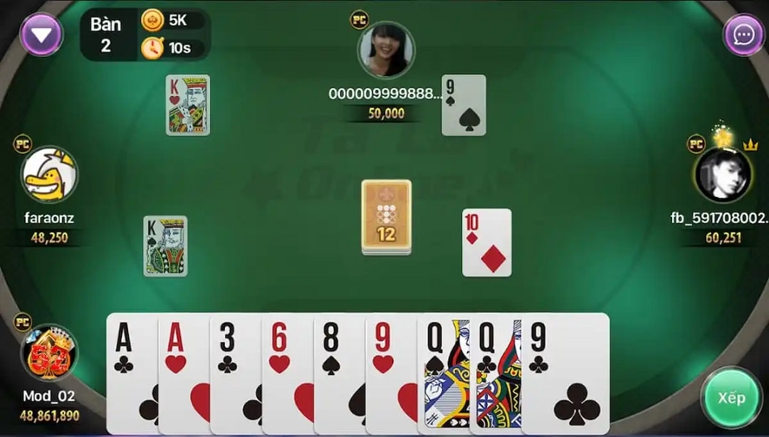 Hướng dẫn cách chơi bài phỏm đơn giản hơn các game bài khác